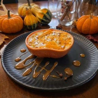 Pumpkin Thai Custard
