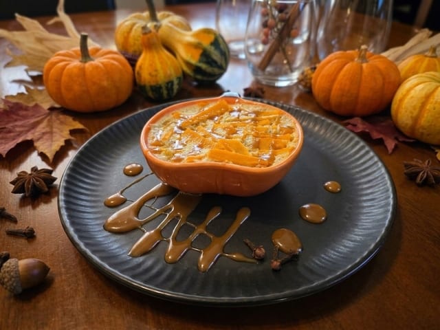 Pumpkin Thai Custard.