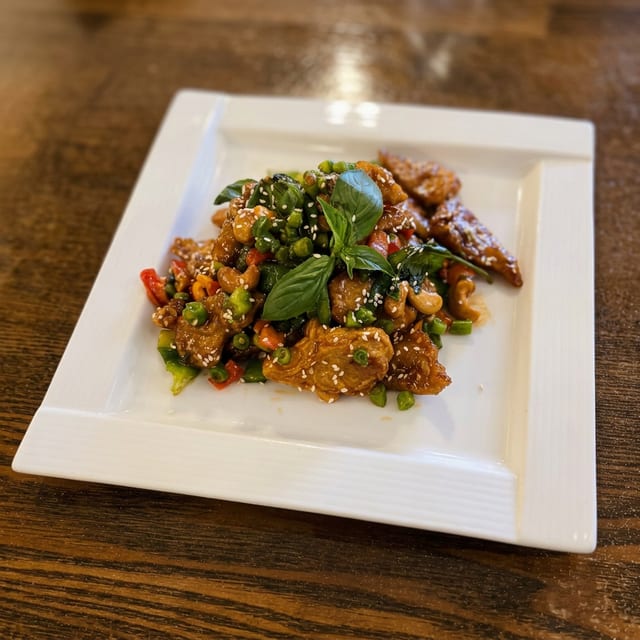 Vegan Siam Chicken.