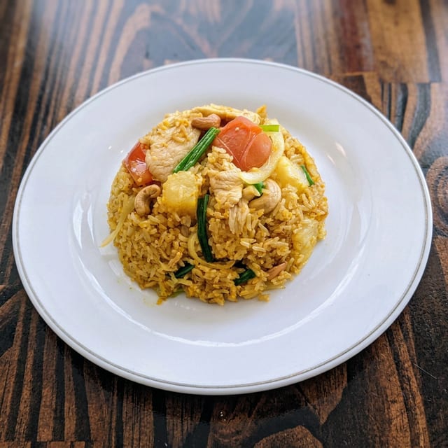 Pineapple Fried Rice.