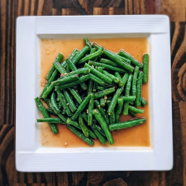 Garlic String Beans.