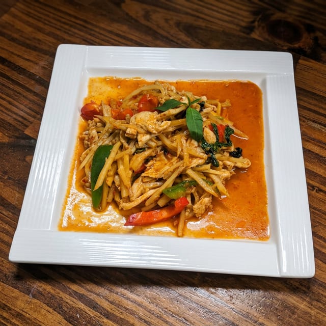 Spicy Bamboo Sauce.