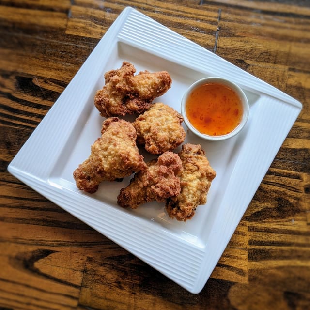 Fried Chicken Wings.