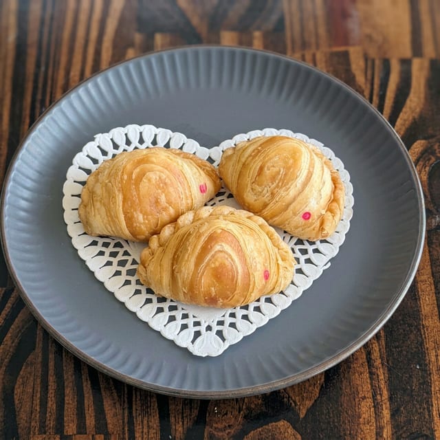 Taro Puffs.