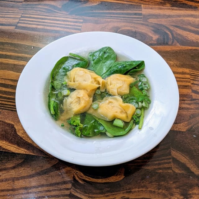 Wonton Soup.