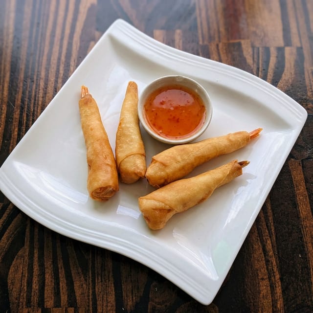 Shrimp Rolls.